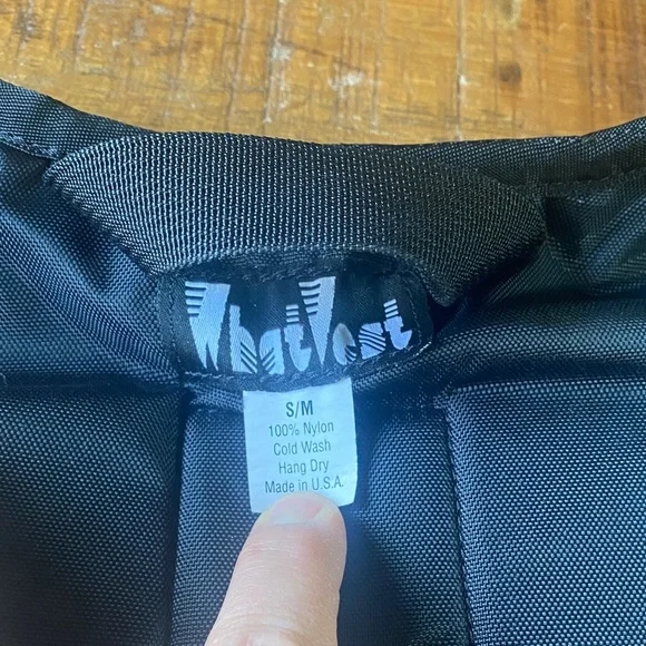 WhatVest Side-Hustle maroon/ teal S/M unisex - Picture 6 of 9